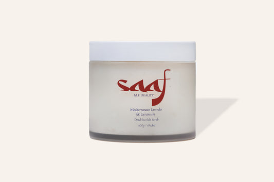 Mediterranean Lavender & Geranium Dead Sea Salt Scrub